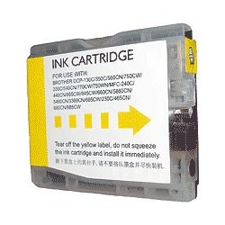 Cartouche compatible Brother LC970Y