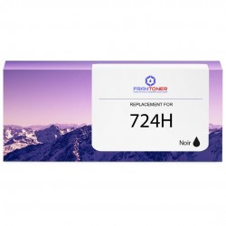 Canon toner compatible 724H BK Noir