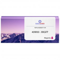 Toner équivalent à Dell 40W00 - XKGFP Très haute capacité Magenta