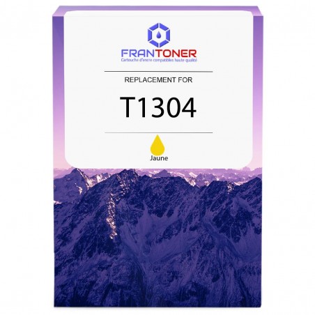 Epson T1304 Yellow cartouche d'encre compatible