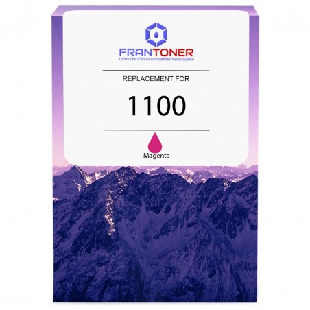 Cartouche d'encre équivalent à Brother LC1100M Capacité standard Magenta Cartouche d'encre équivalent à Brother LC1100M Capacité standard Magenta