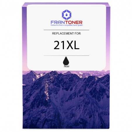 Cartouche encre HP 21XL Noir compatible