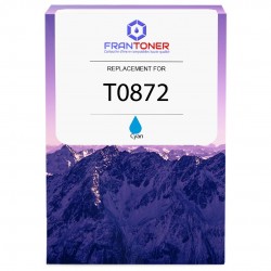 Encre compatible T0872 Cyan