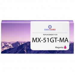 Compatible Sharp MX-51GTMA Magenta toner cartridge