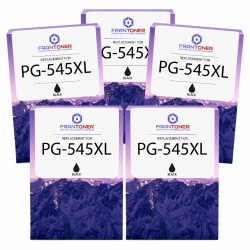 Pack de 5 Canon PG-545XL cartouches d'encre compatibles