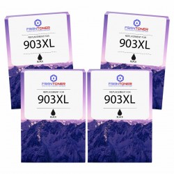 Pack de 4 HP 903XL cartouches d'encre compatibles